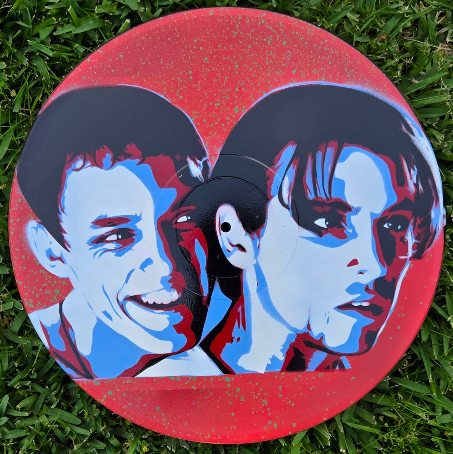 Killer Duo Painted Vinyl Record
