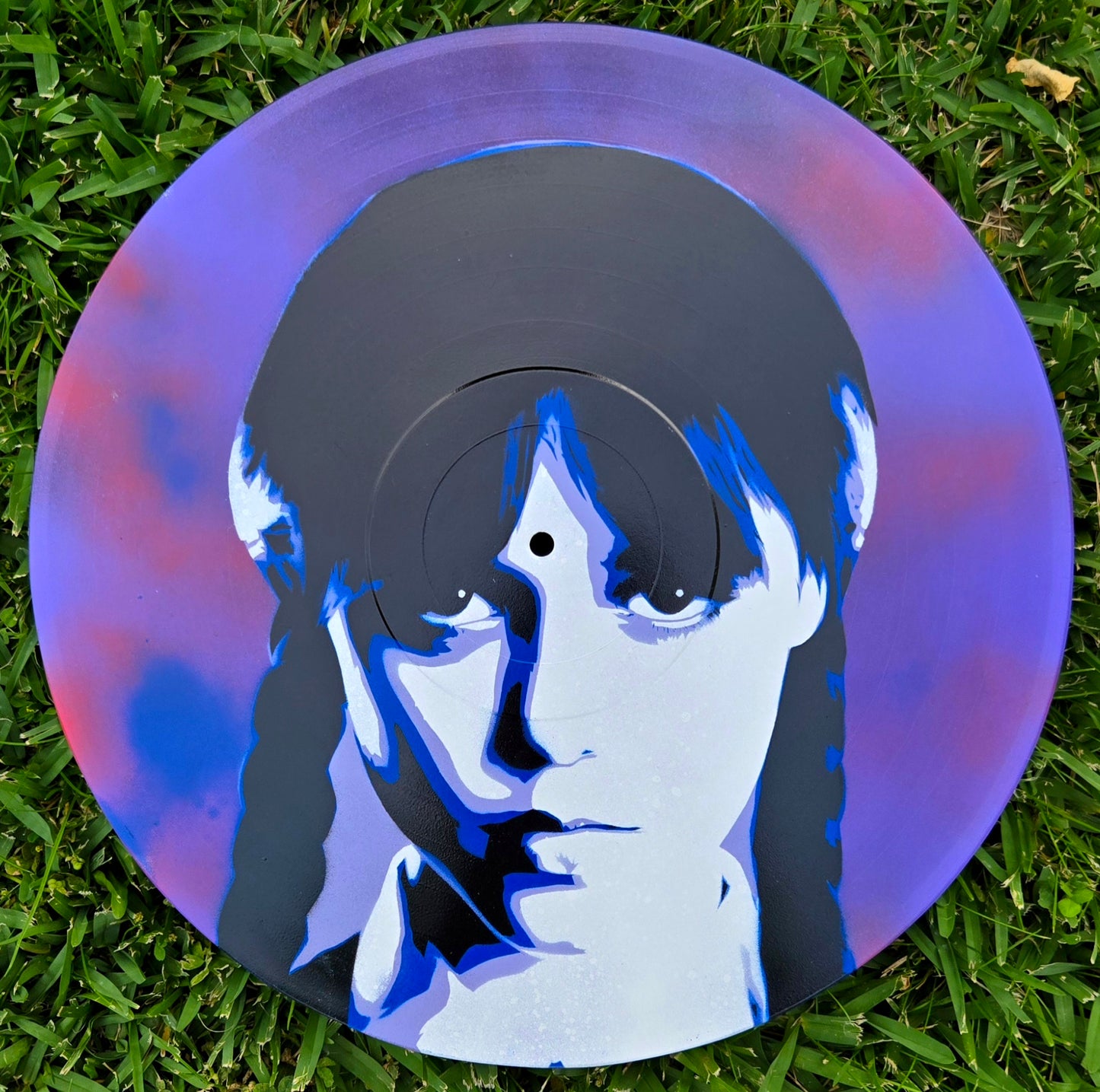 Wednesday Painted Vinyl Record