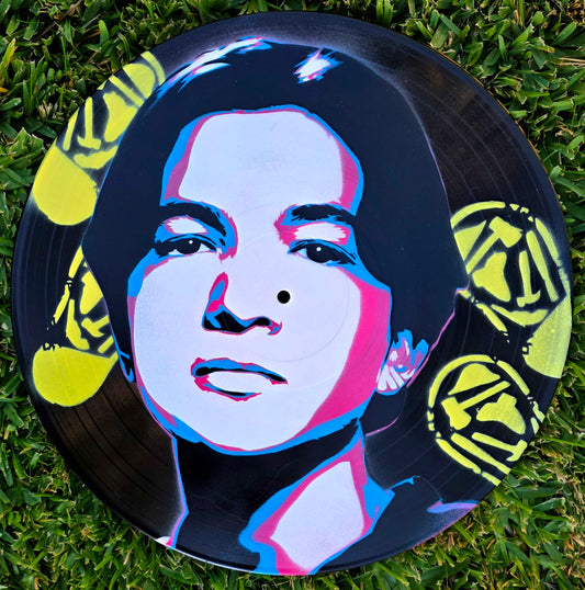 Teo Chucky Black Painted Vinyl Record