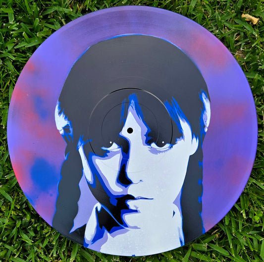 Wednesday Painted Vinyl Record