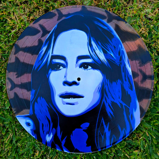 Zephyr Clear Red Painted Vinyl Record